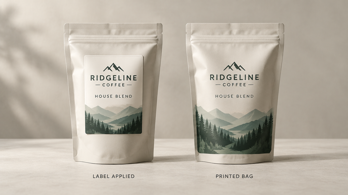 Mylar Bag Labels vs. Printed Bags: What Are You Buying?