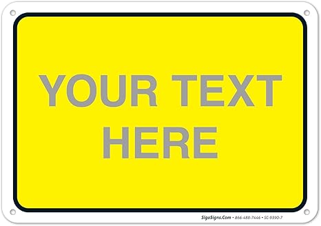 Print Custom Metal Street Signs