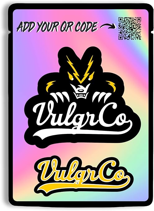 Print Custom Mylar Bags Sticker
