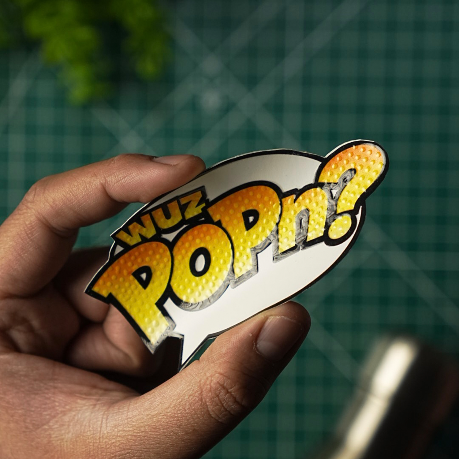 Print Custom Embossed Stickers