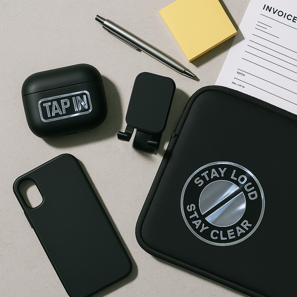 Chrome/Mirror Stickers