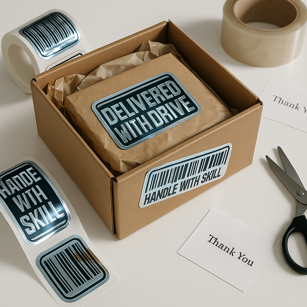 Chrome/Mirror Stickers