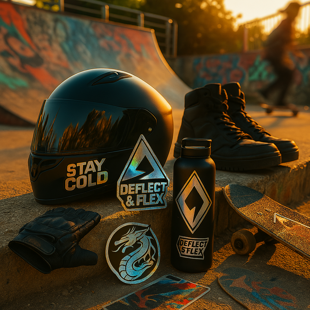 Chrome/Mirror Stickers