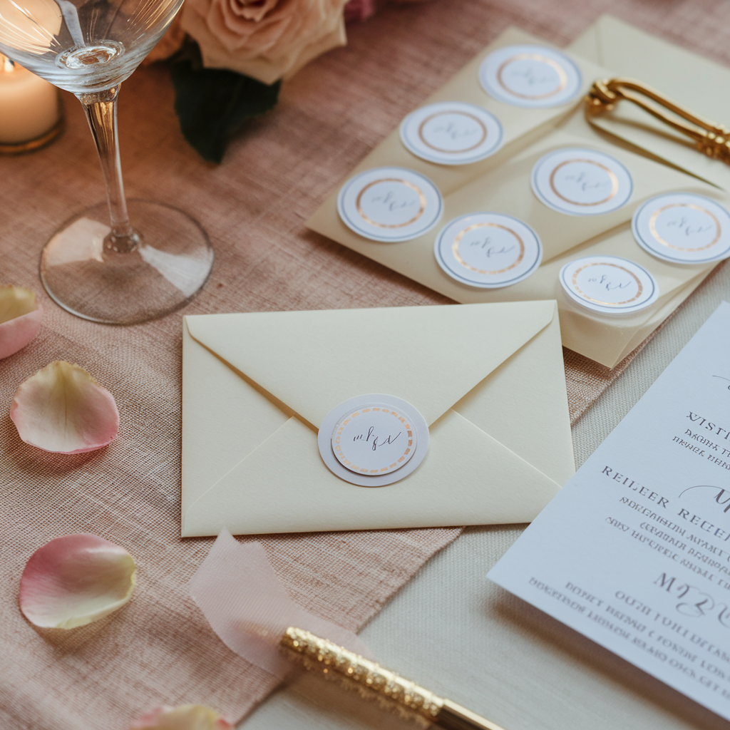 Gold Mirror Labels