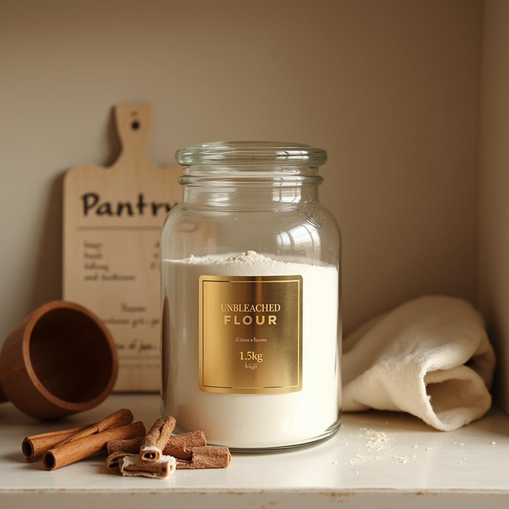Gold Mirror Labels