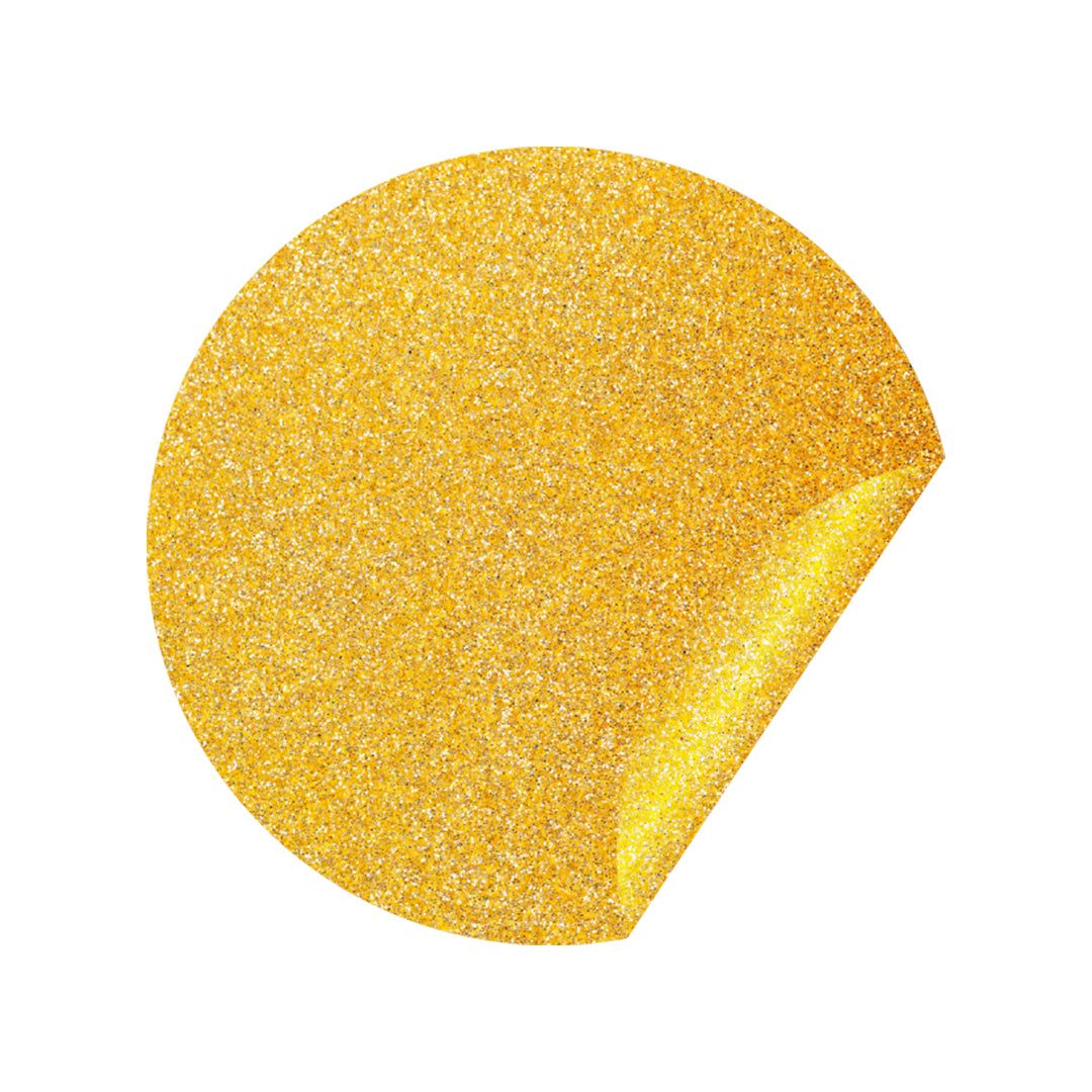 Gold Glitter Stickers