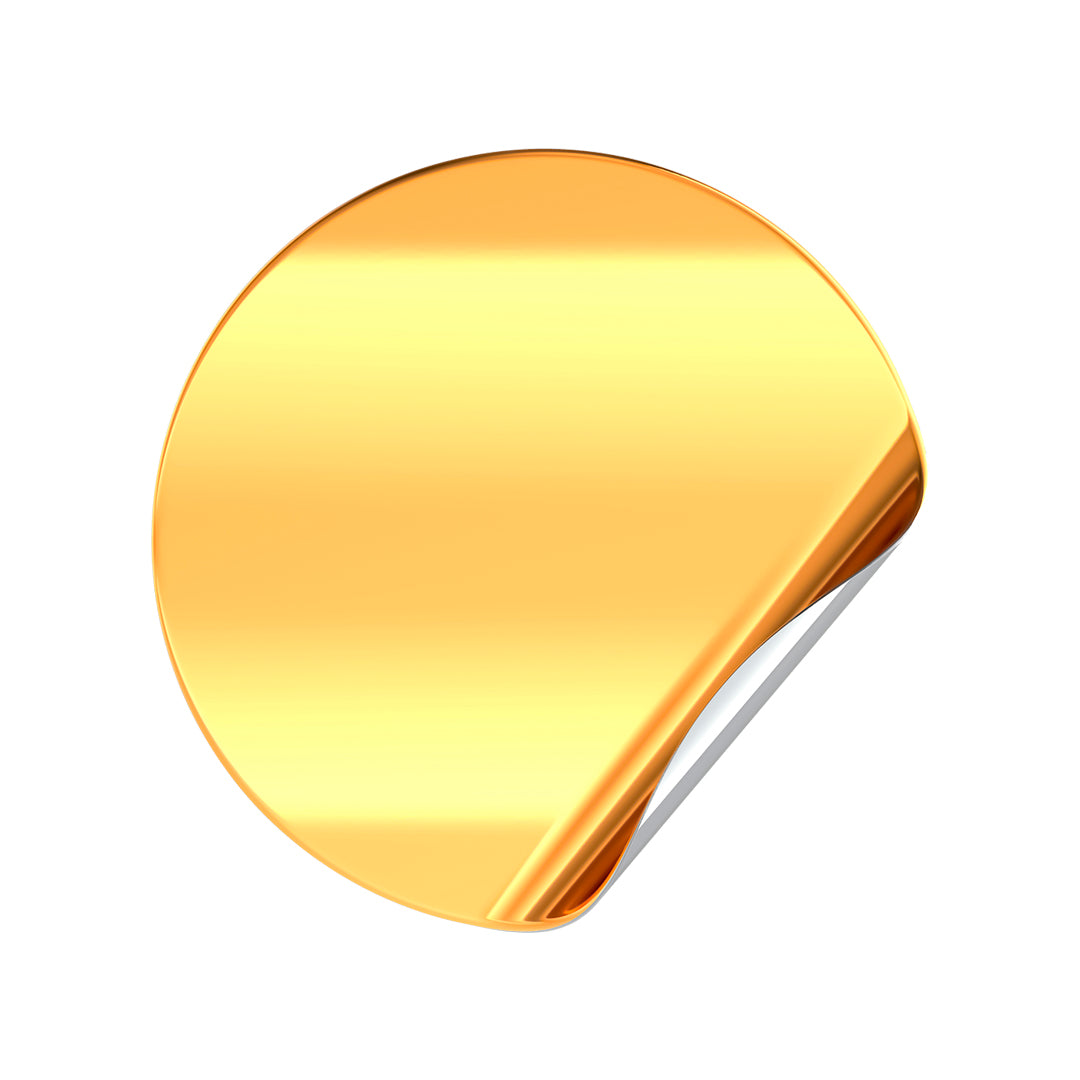 Gold Mirror Stickers