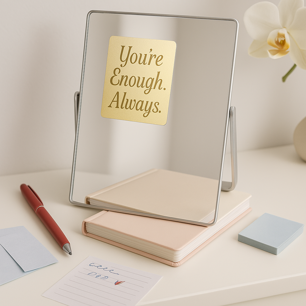 Gold Brushed Stickers