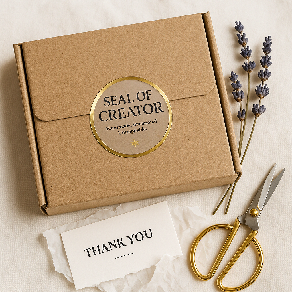 Gold Mirror Stickers