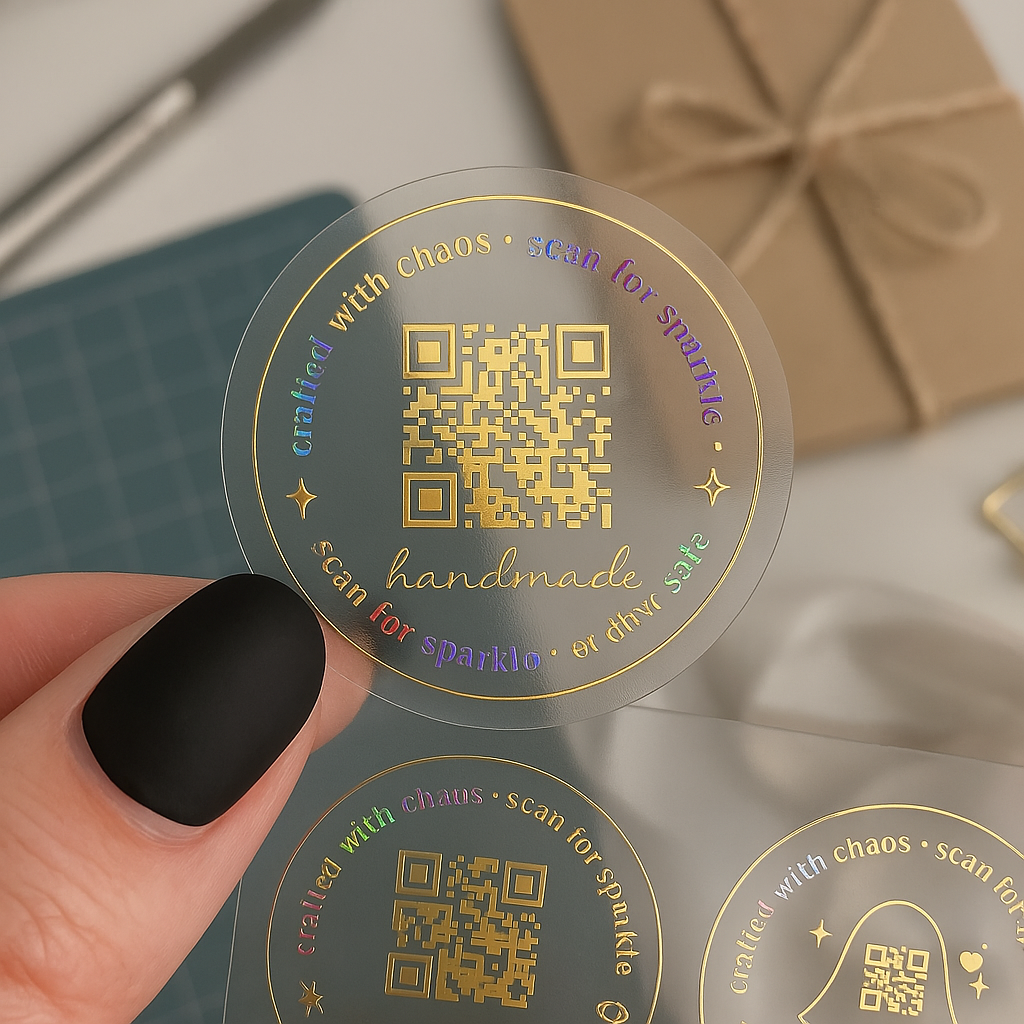 Gold Mirror Stickers