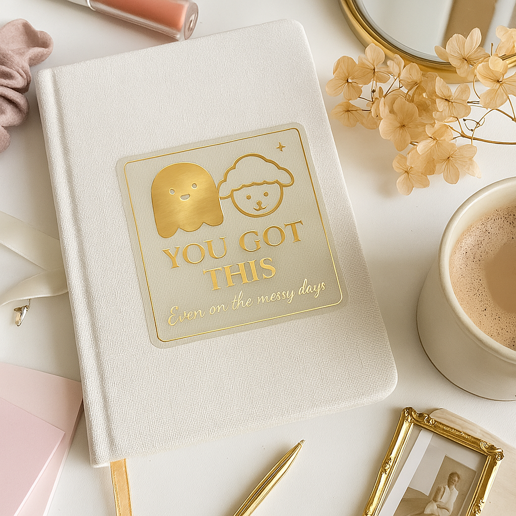 Gold Mirror Stickers