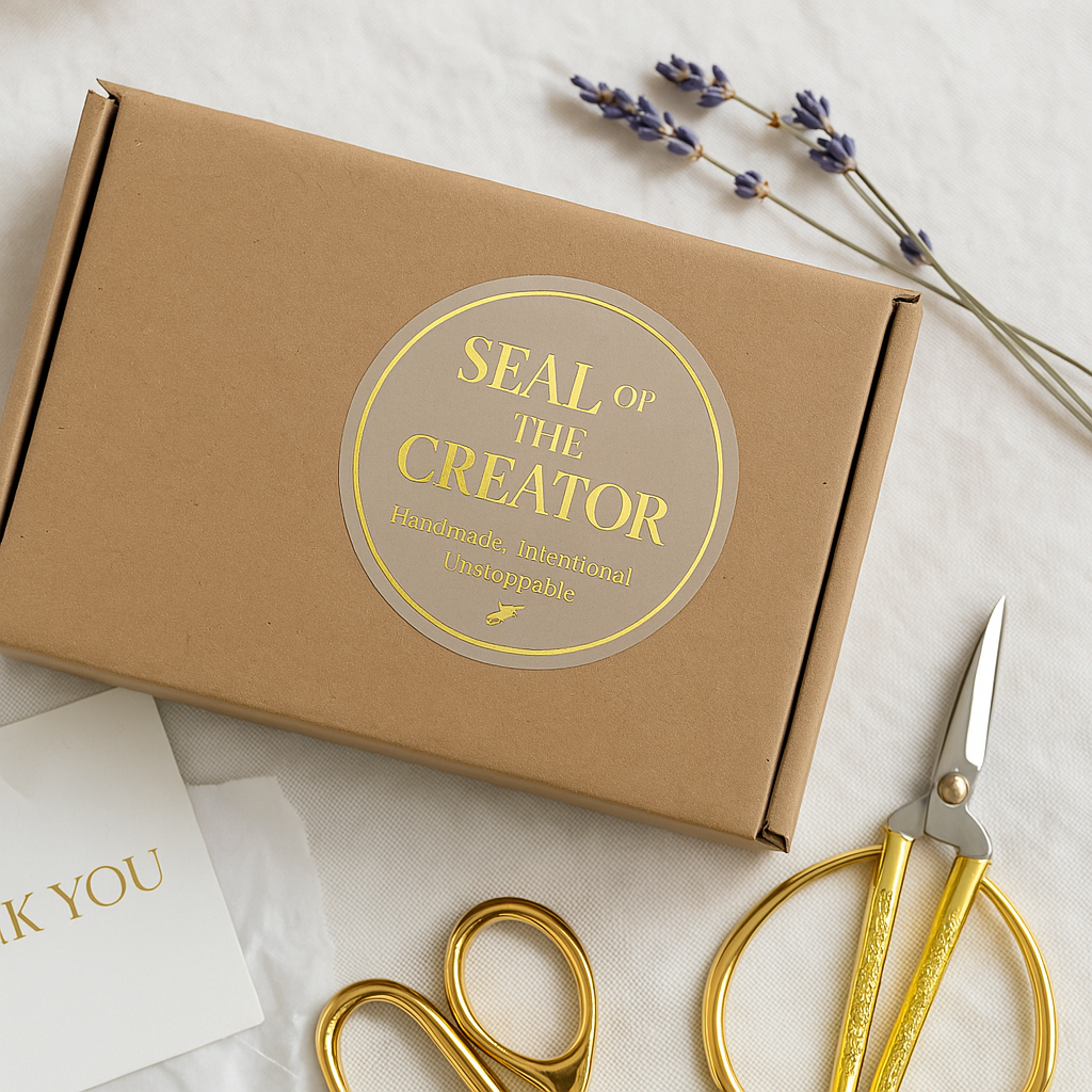 Gold Mirror Stickers