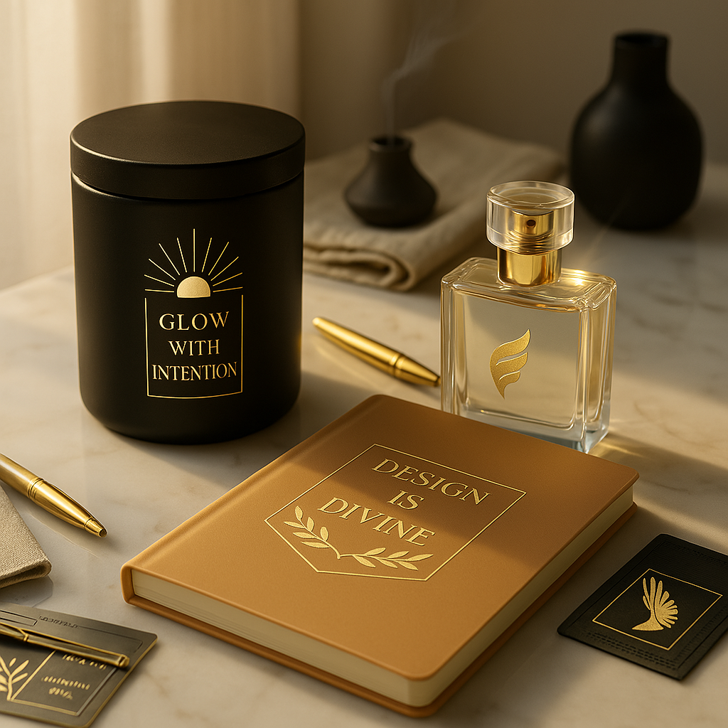 Gold Mirror Stickers