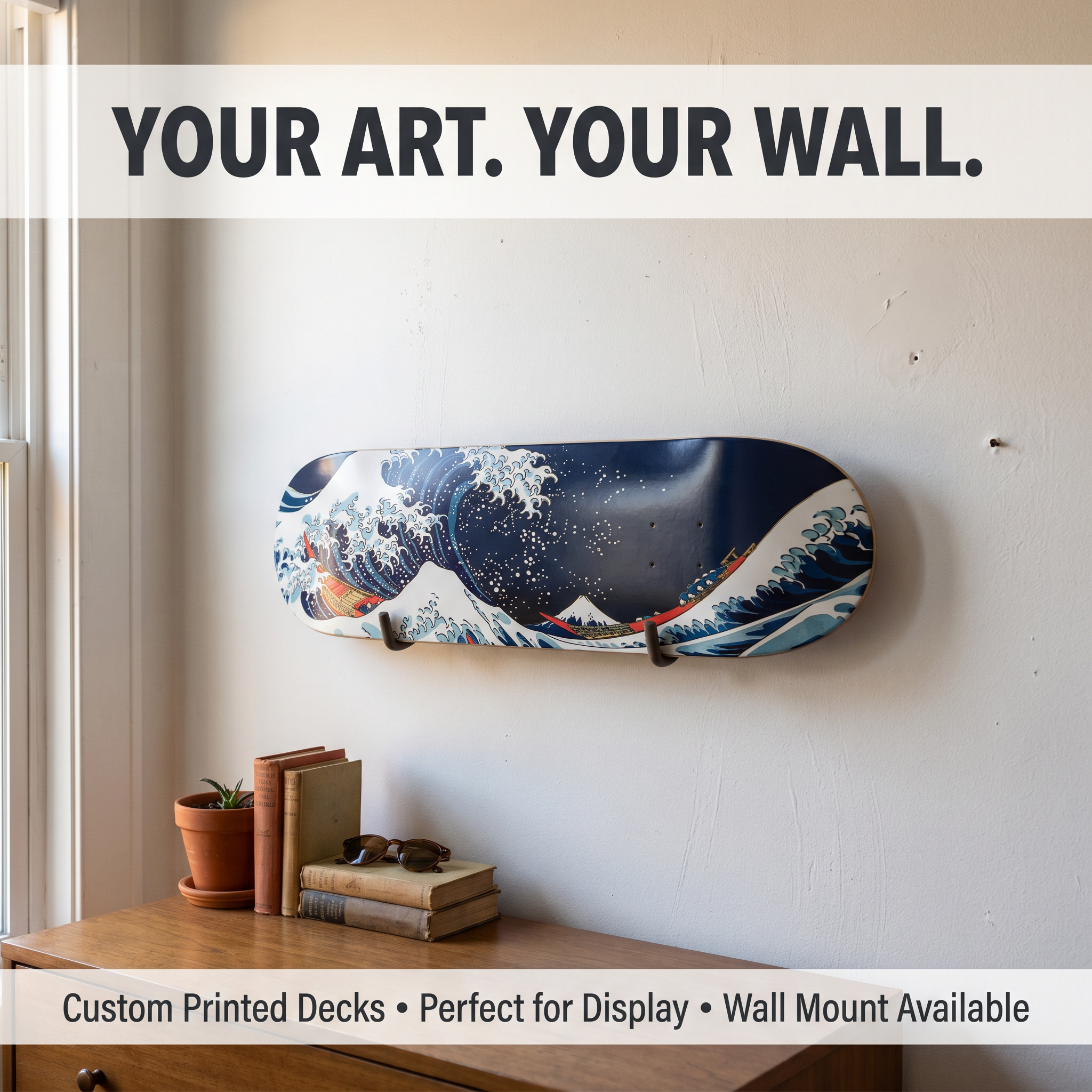 Custom Personalize Your Own Skateboard 31" X 8"