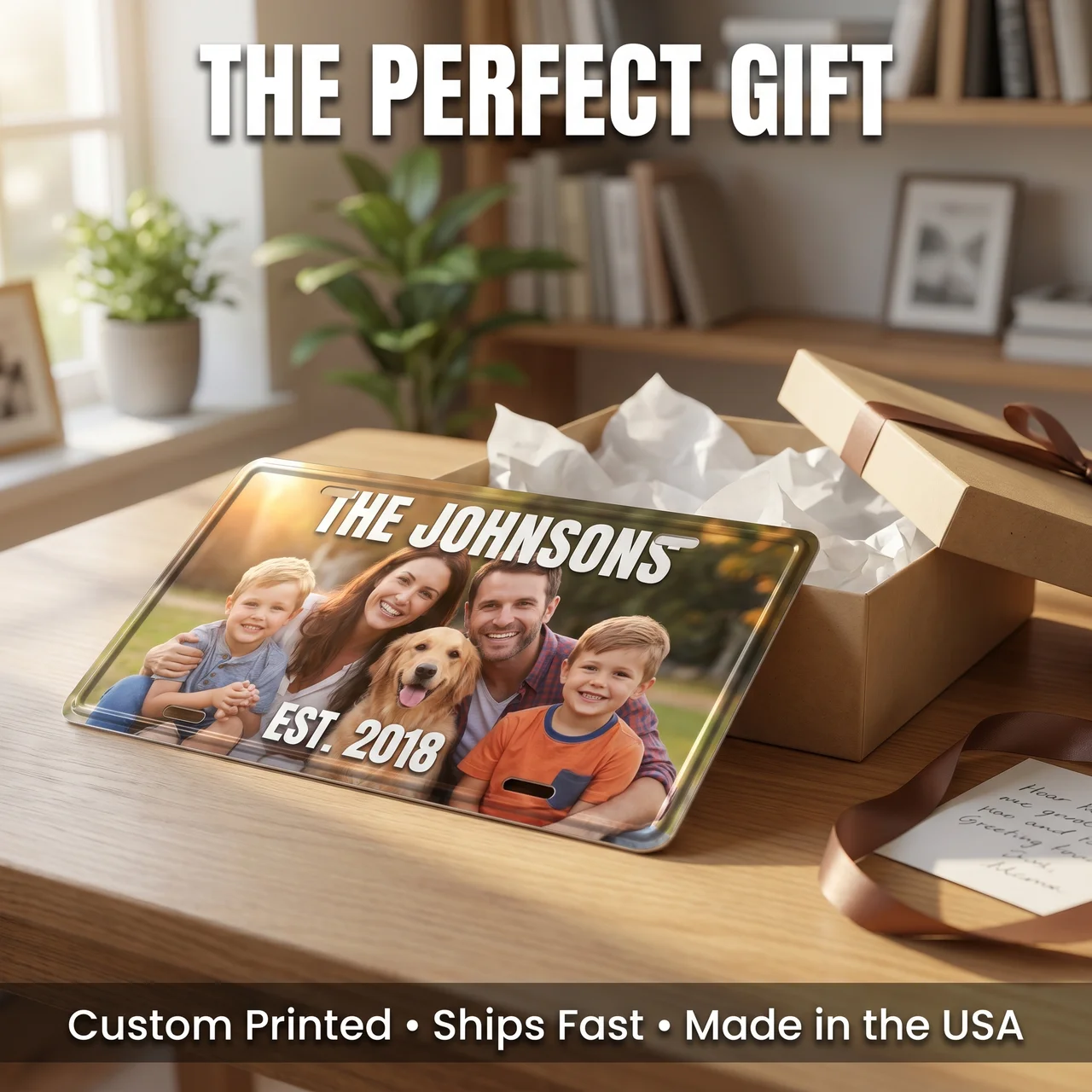Print Custom License Plate