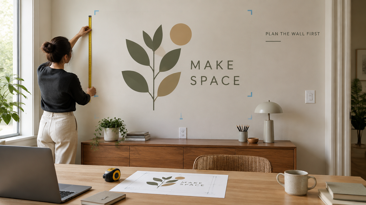 How to Plan a Custom Wall Decal for Your Space