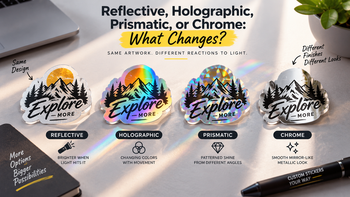 Reflective, Holographic, Prismatic, or Chrome: What Changes?