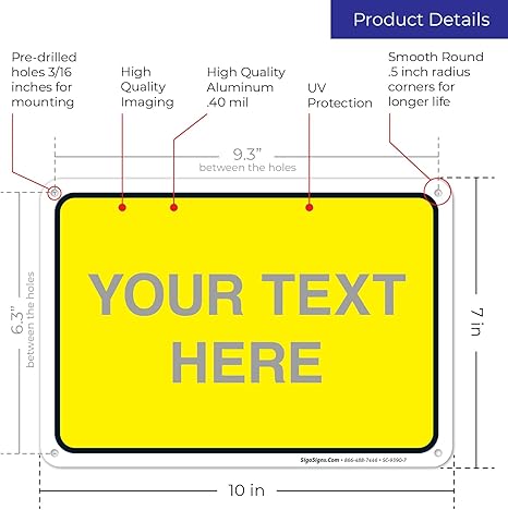 Print Custom Metal Street Signs