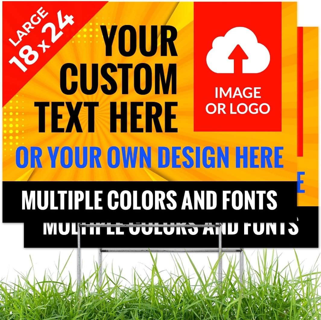 Print Custom Yard Sign