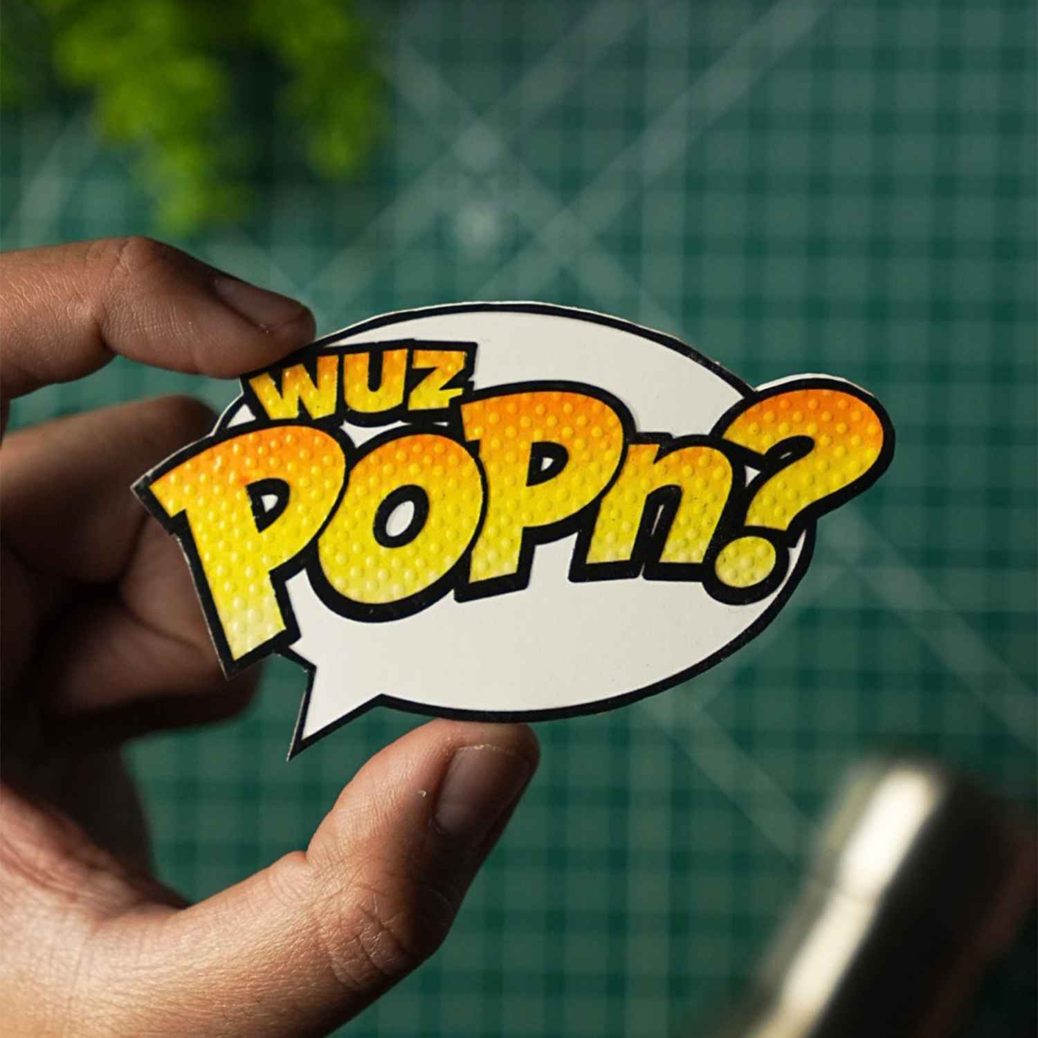 Print Custom Embossed Stickers