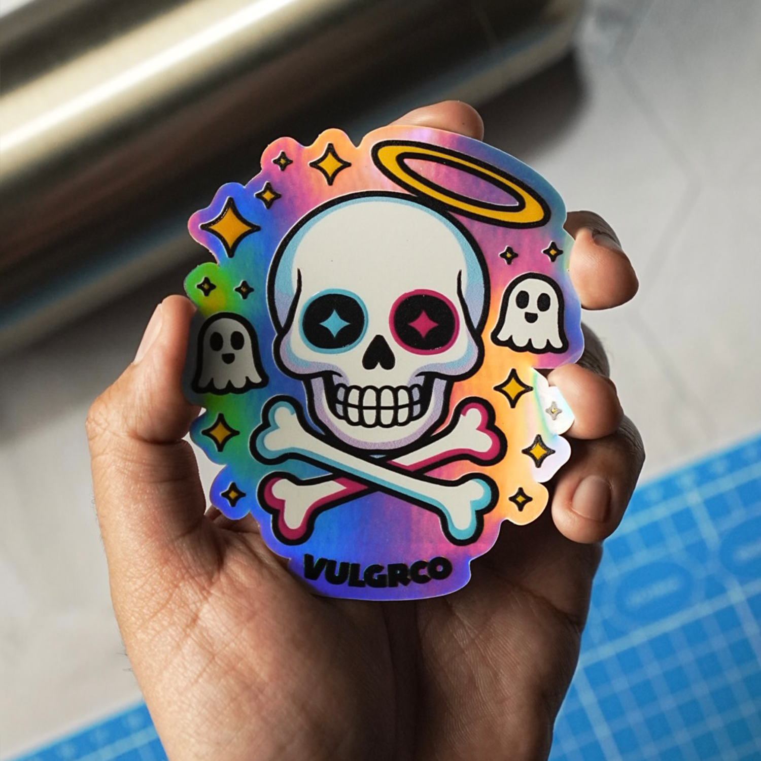 Print Custom Embossed Stickers