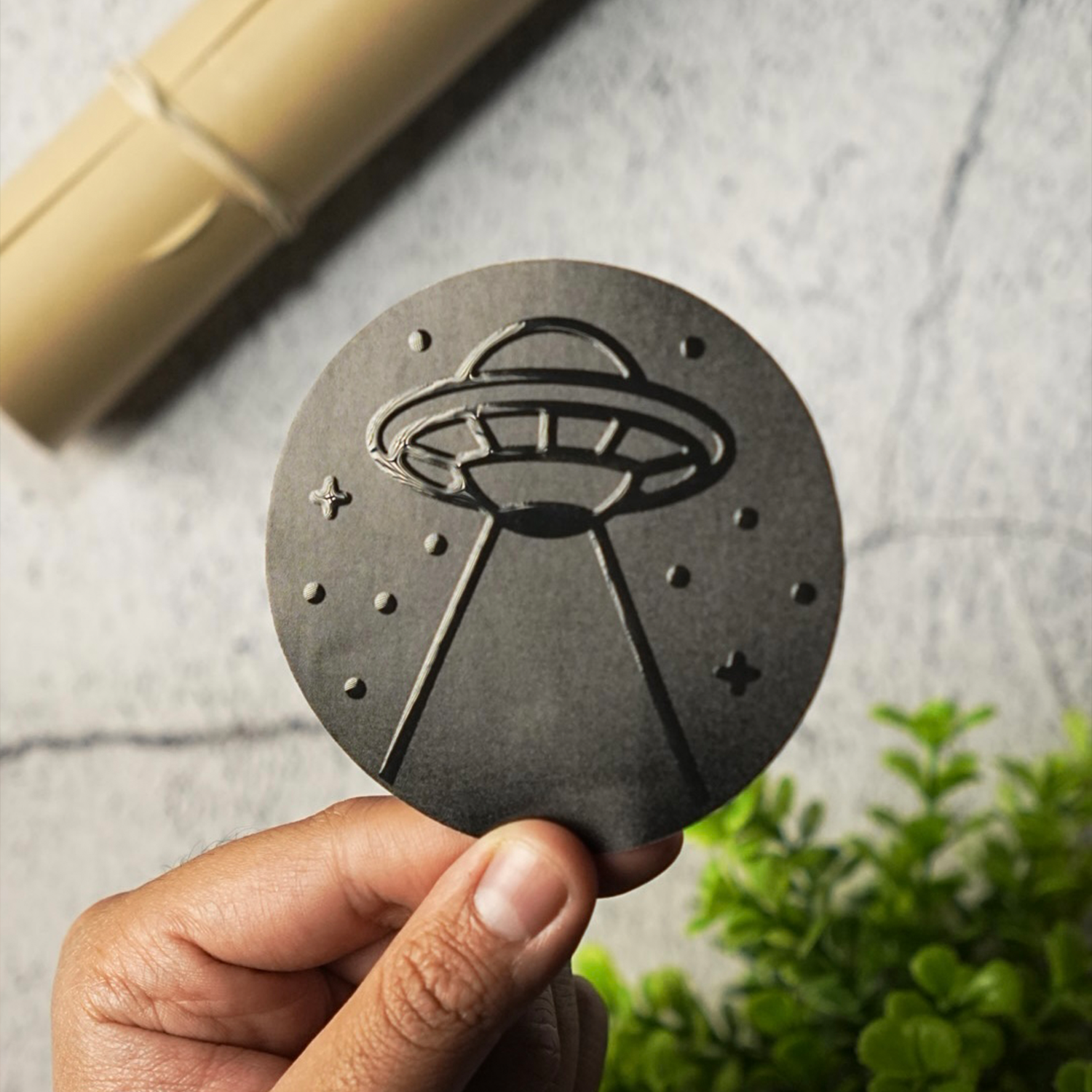 Print Custom Embossed Stickers