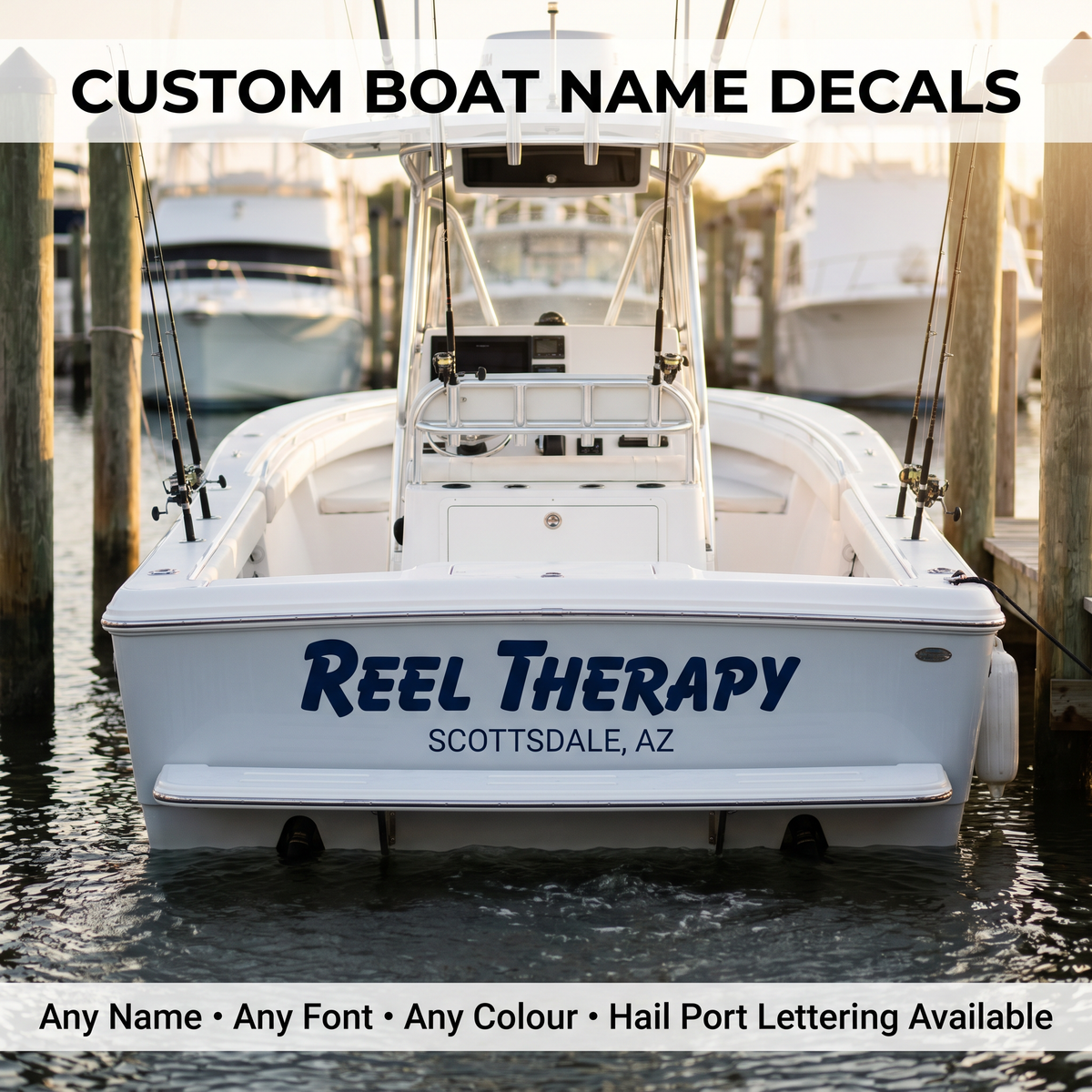 Custom Boat Registration Numbers
