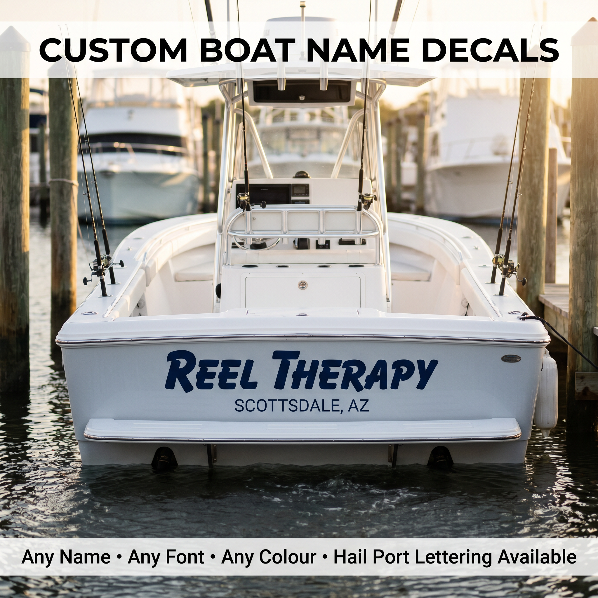 Custom Boat Registration Numbers