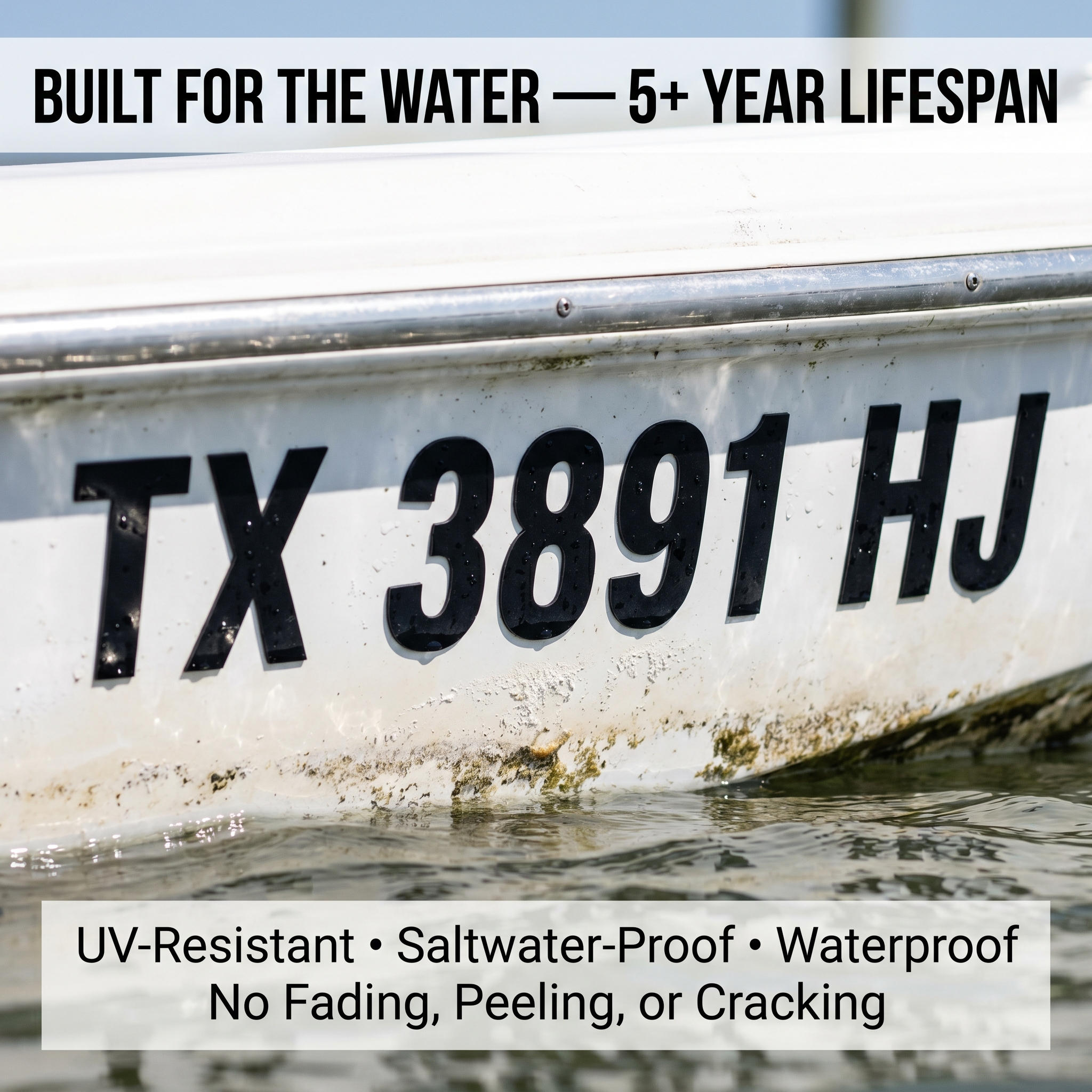 Custom Boat Registration Numbers
