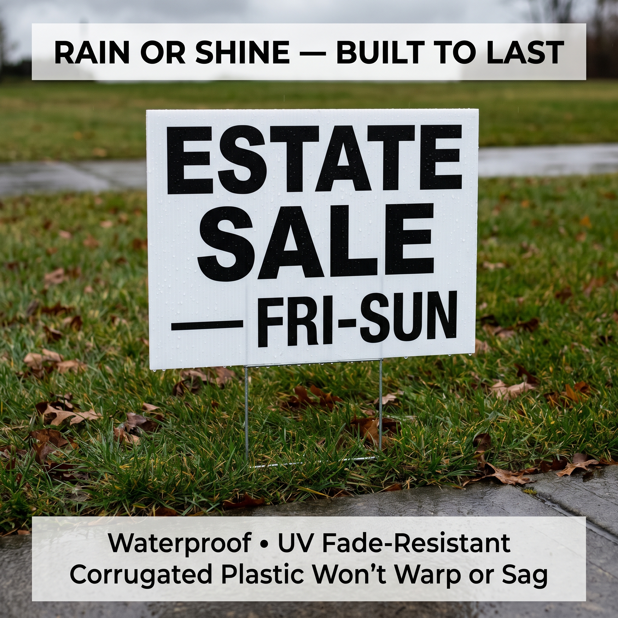 Custom Yard Sign