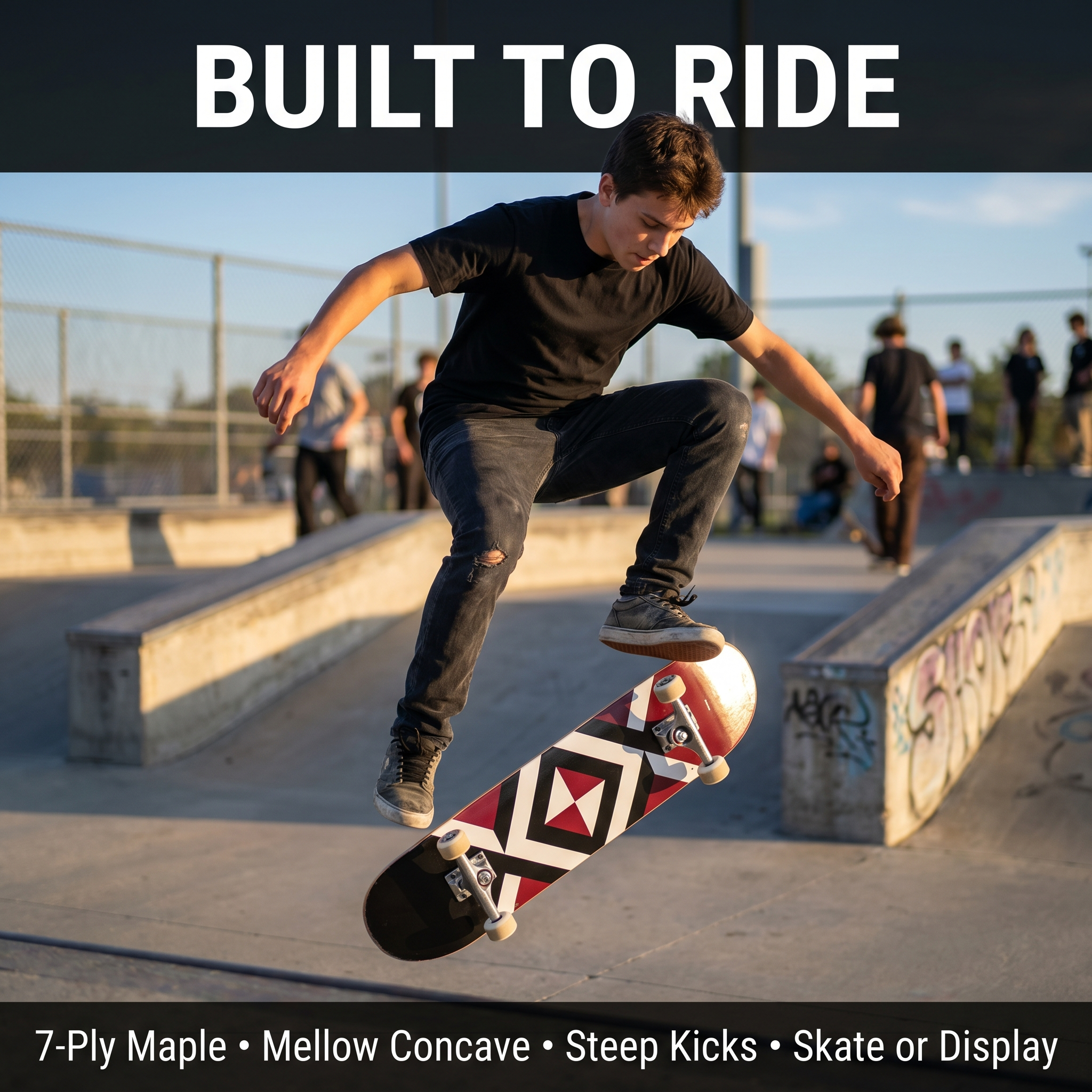 Custom Personalize Your Own Skateboard 31" X 8"