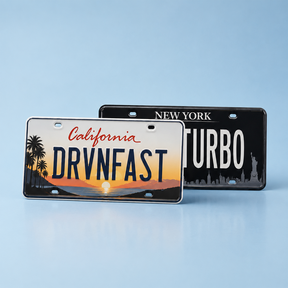 Custom License Plate