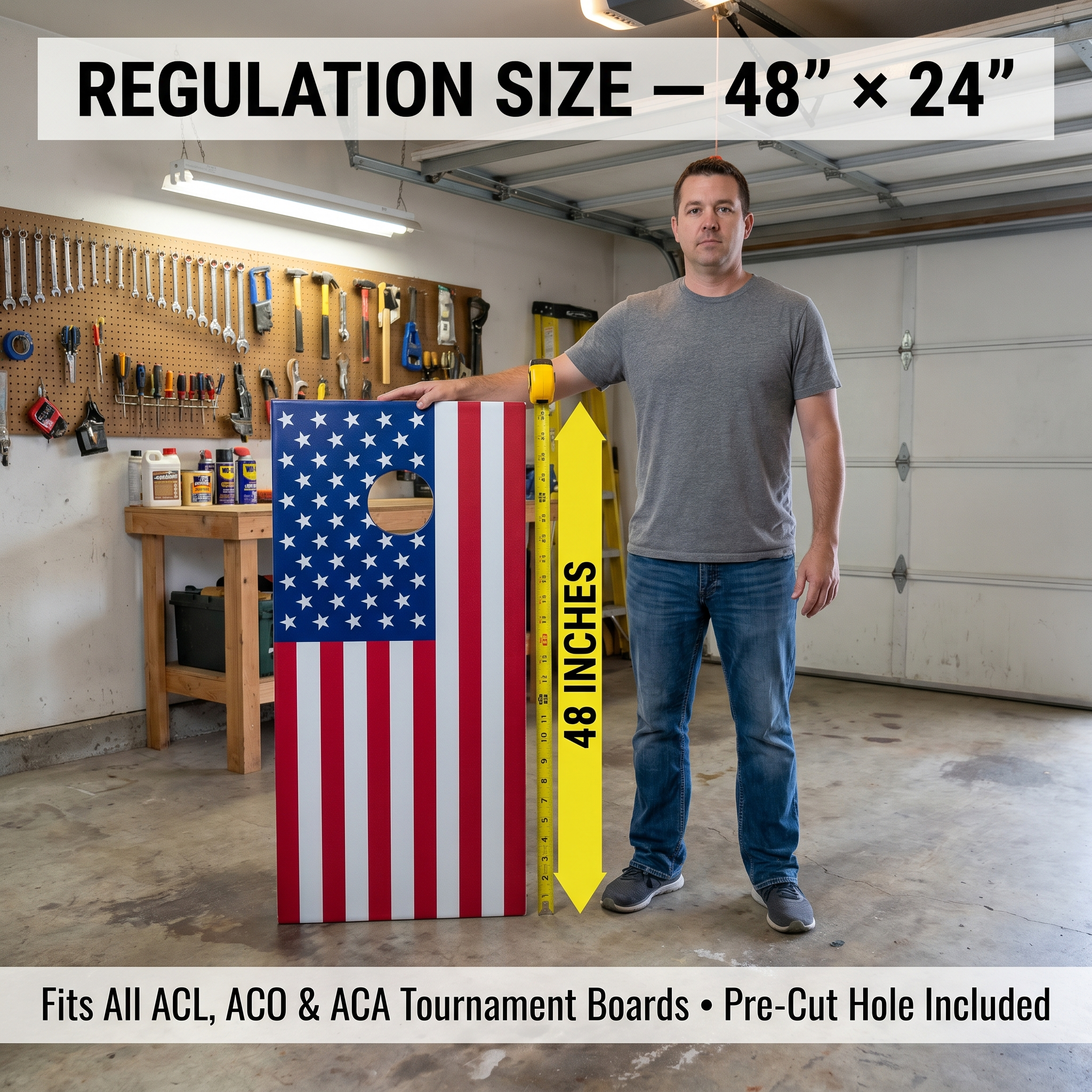 Custom Cornhole Board