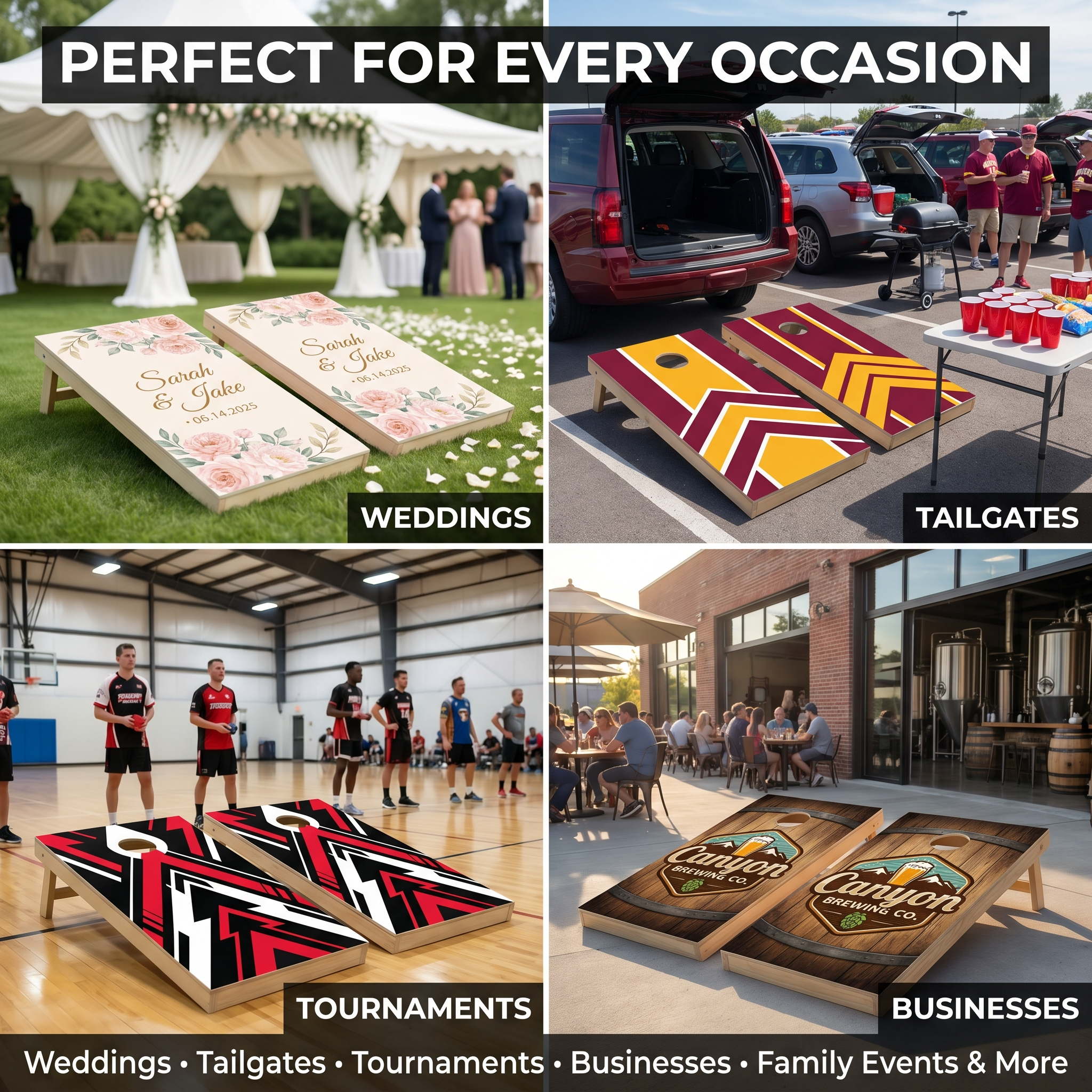 Custom Cornhole Board