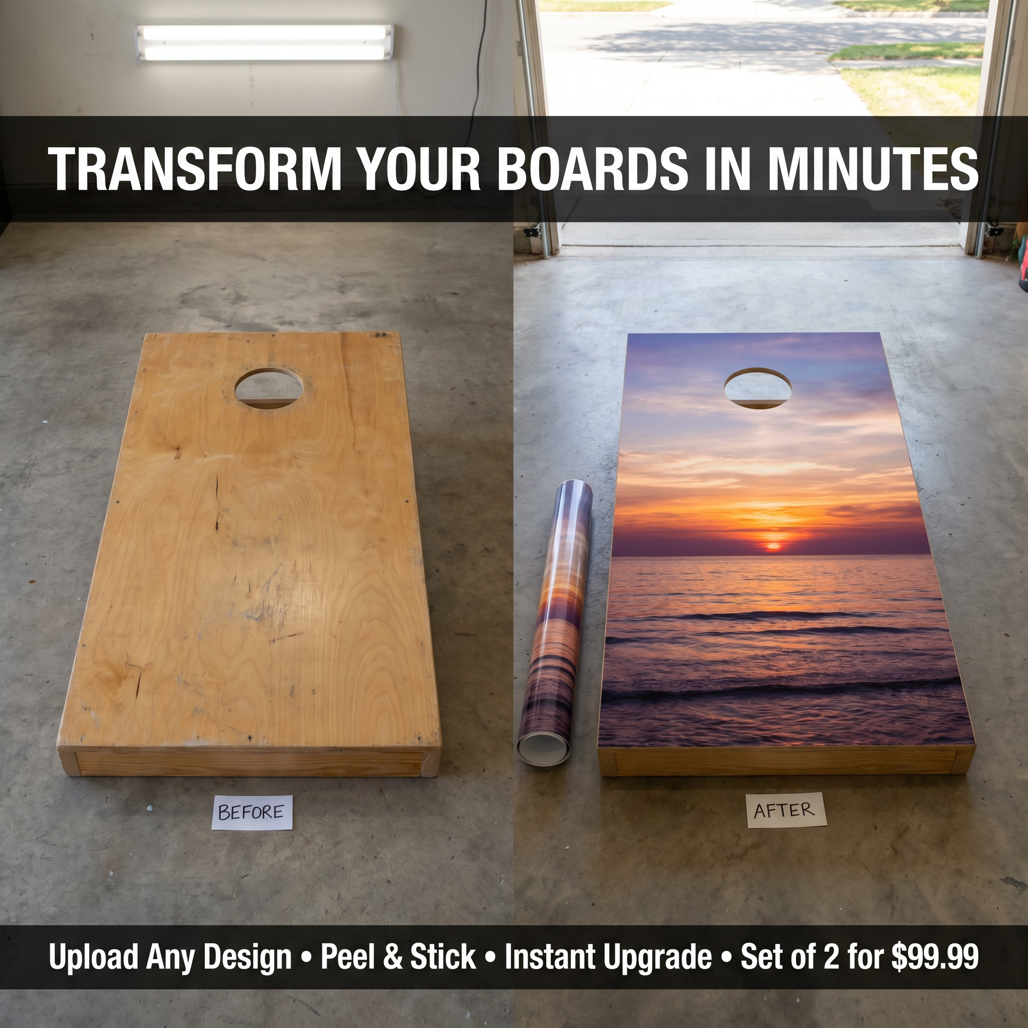 Custom Cornhole Board