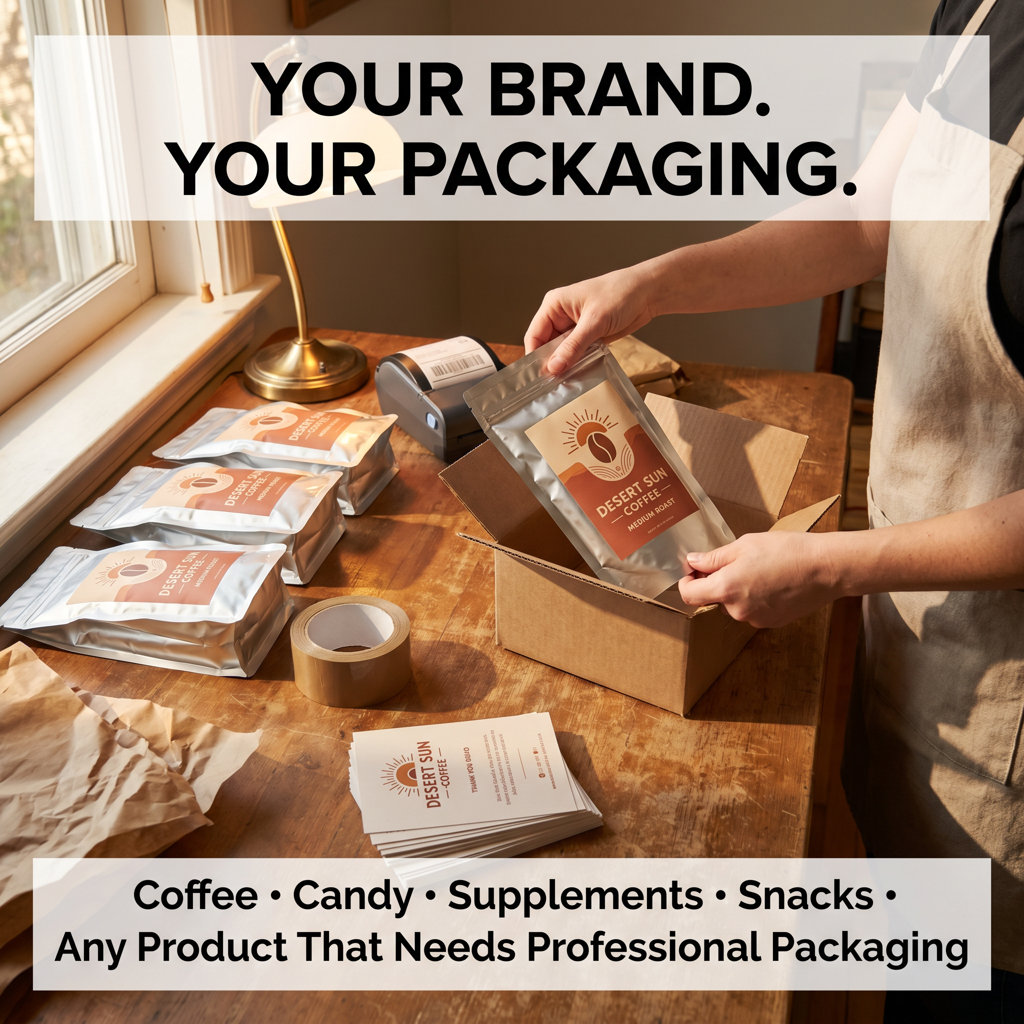Custom Mylar Bags Sticker