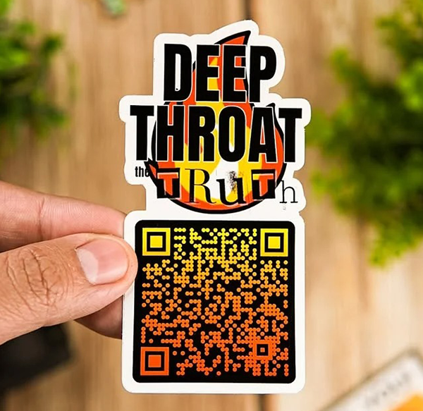 Custom QR Code Logo Stickers