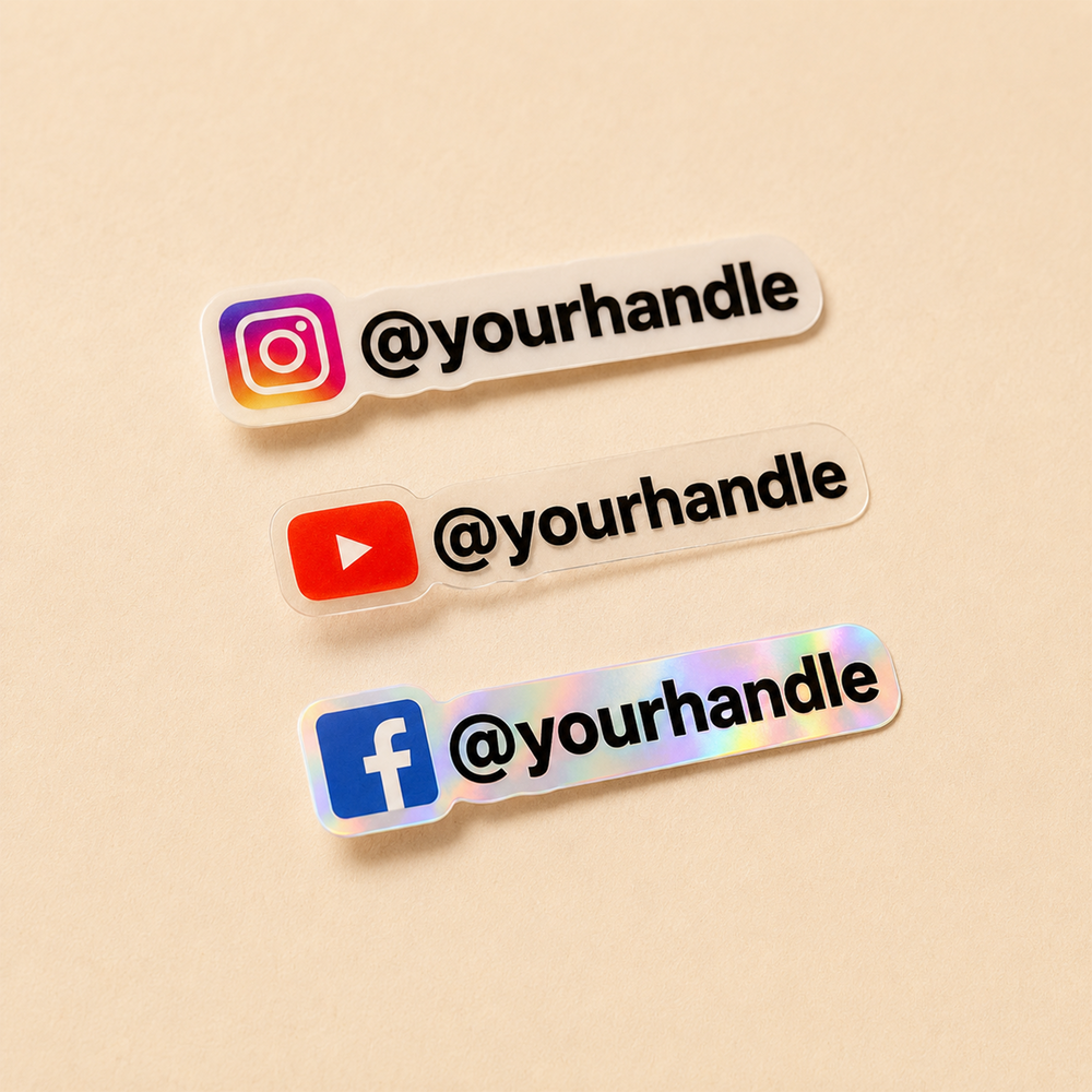 UV Permanent Stickers